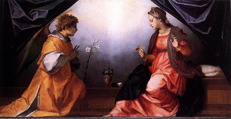 Andrea del Sarto Annunciation